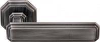 Дверная ручка Forme мод. Themis 217RAT (затемненное серебро) на розетке 50RAT